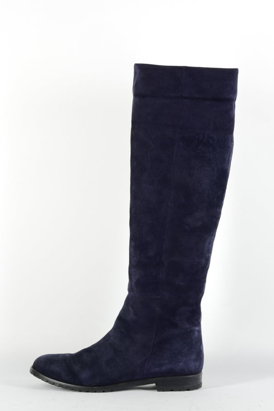 BUUTS JD Hohe Stiefel Wildleder dunkelblau 224065-1