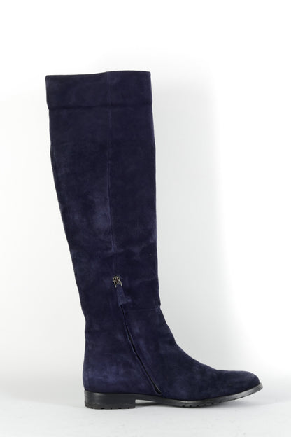 BUUTS JD Hohe Stiefel Wildleder dunkelblau 224065-3