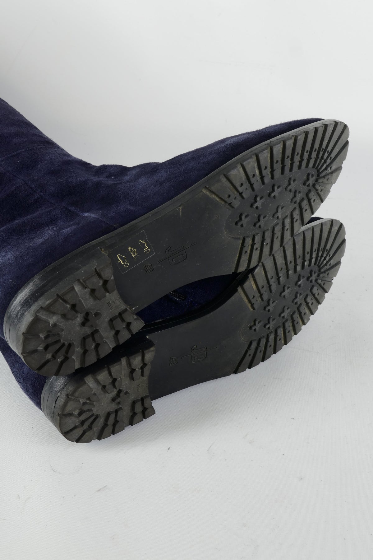 BUUTS JD Hohe Stiefel Wildleder dunkelblau 224065-8