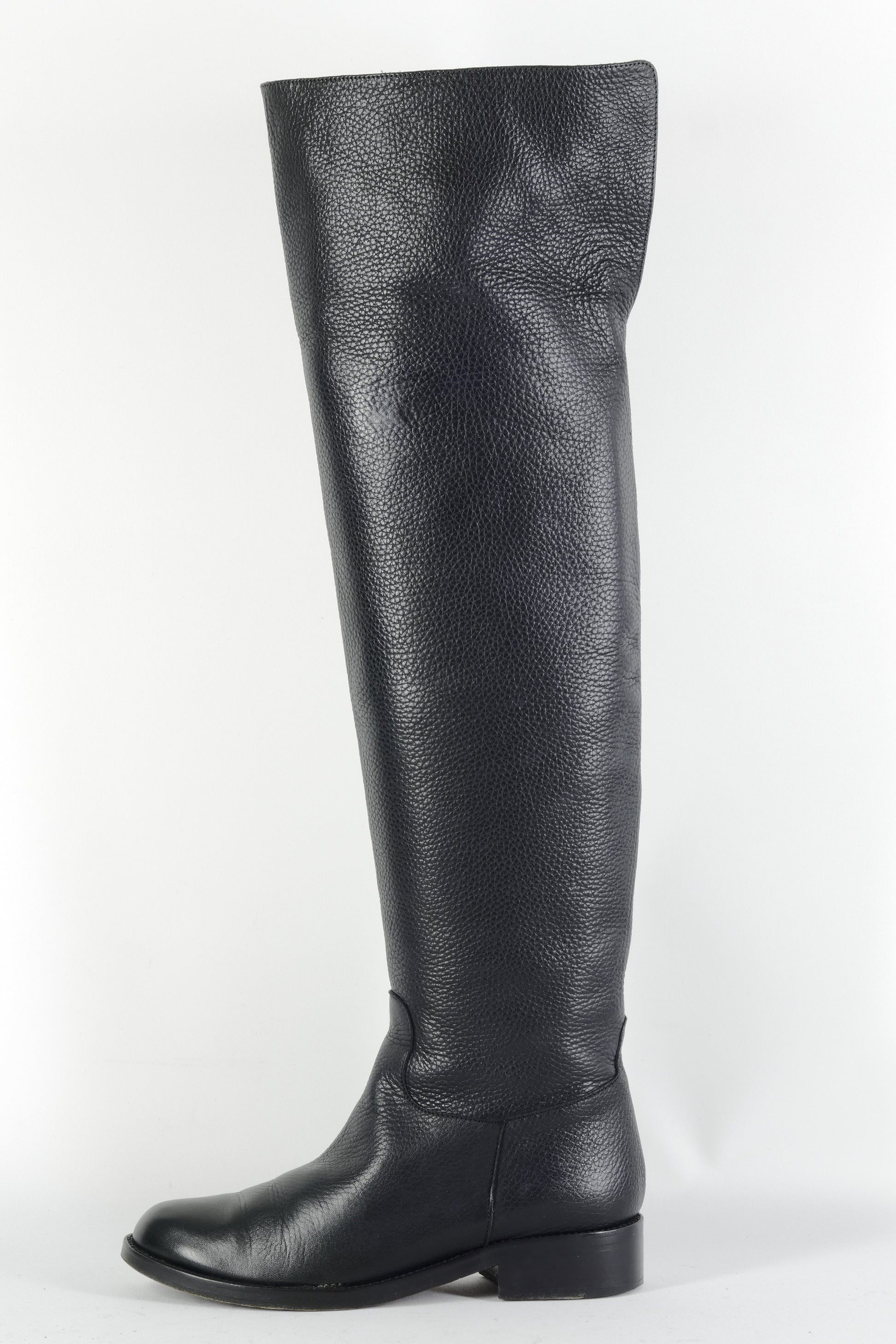 BUUTS Tommy Hilfiger Overknees Leder schwarz 224067-1