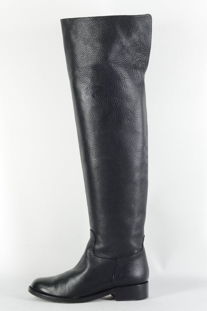 BUUTS Tommy Hilfiger Overknees Leder schwarz 224067-1