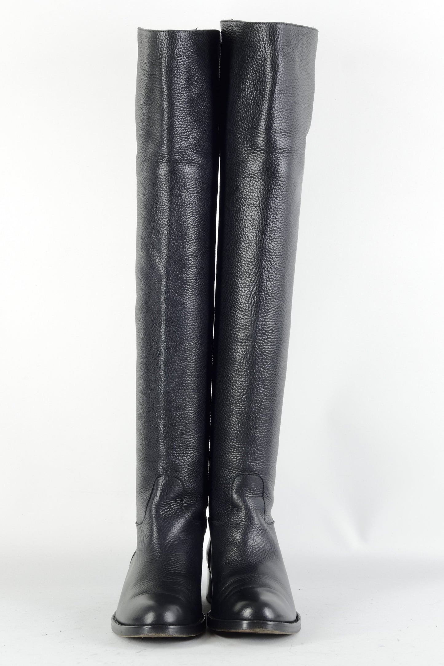 BUUTS Tommy Hilfiger Overknees Leder schwarz 224067-4