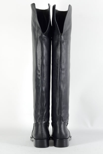 BUUTS Tommy Hilfiger Overknees Leder schwarz 224067-5