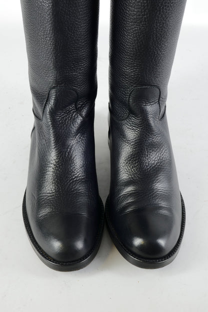 BUUTS Tommy Hilfiger Overknees Leder schwarz 224067-7