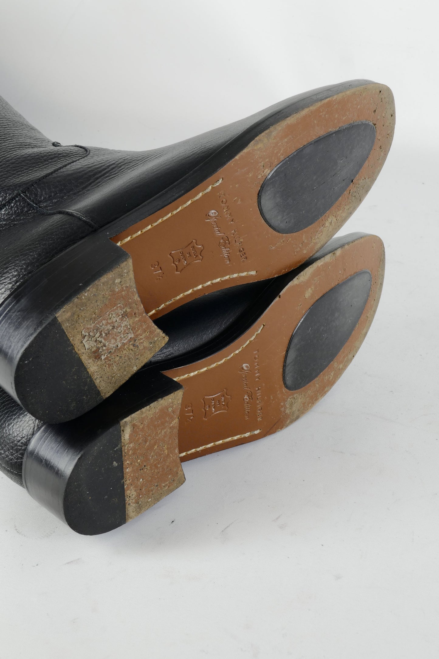 BUUTS Tommy Hilfiger Overknees Leder schwarz 224067-8