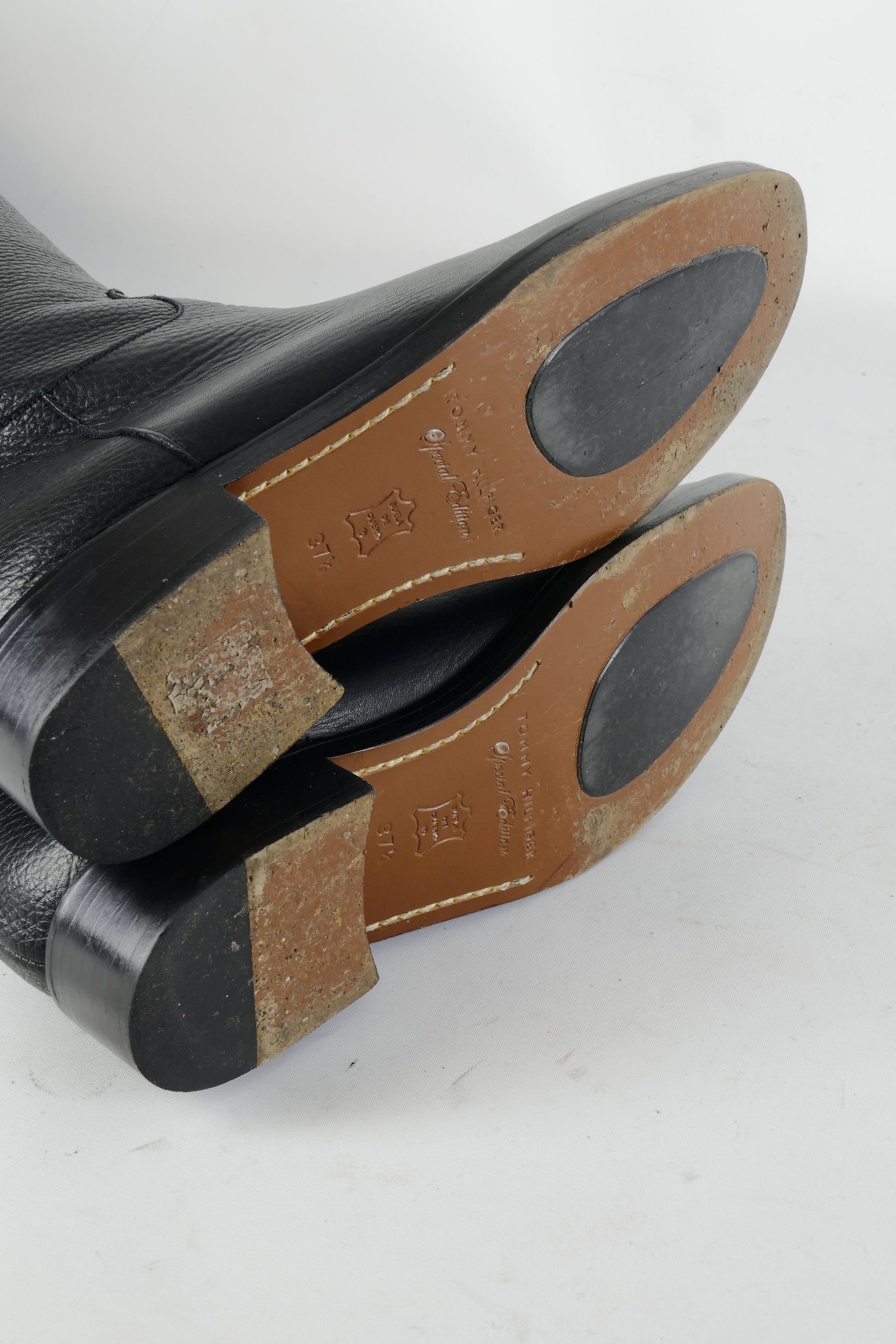 BUUTS Tommy Hilfiger Overknees Leder schwarz 224067-8
