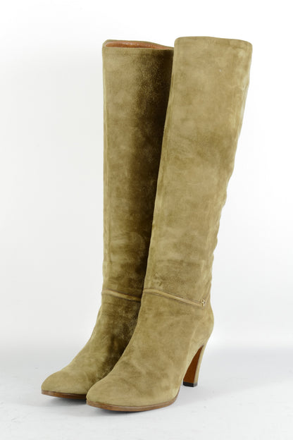 BUUTS Bargif Vintage-Stiefel Wildleder schlamm 224070-2