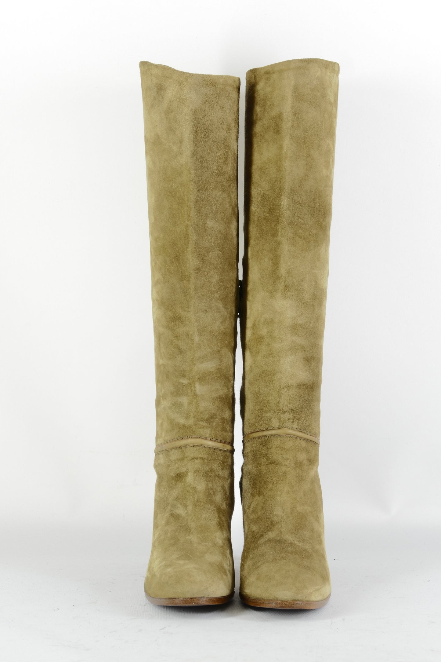 BUUTS Bargif Vintage-Stiefel Wildleder schlamm 224070-4