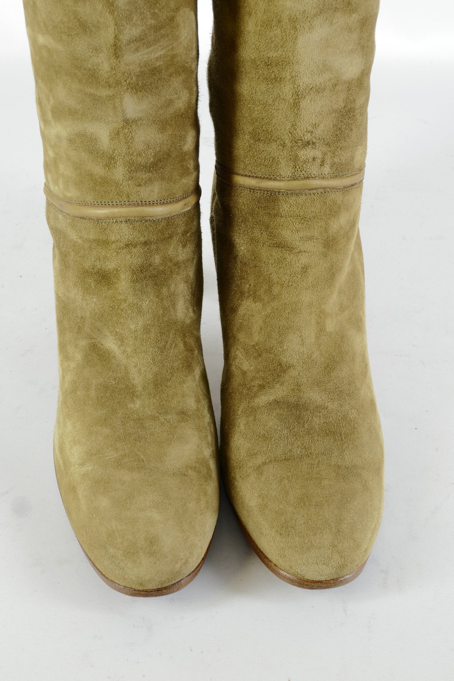 BUUTS Bargif Vintage-Stiefel Wildleder schlamm 224070-7