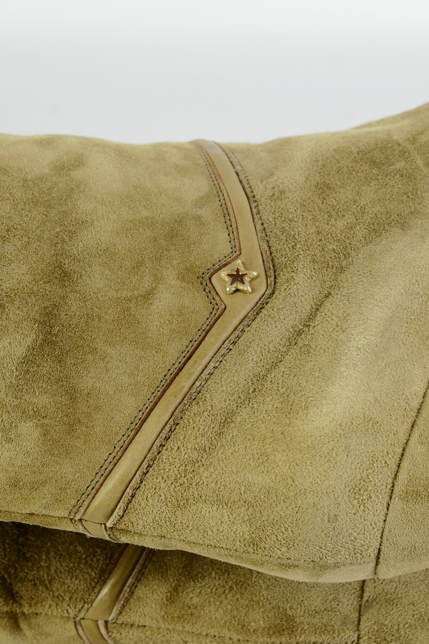 BUUTS Bargif Vintage-Stiefel Wildleder schlamm 224070-9