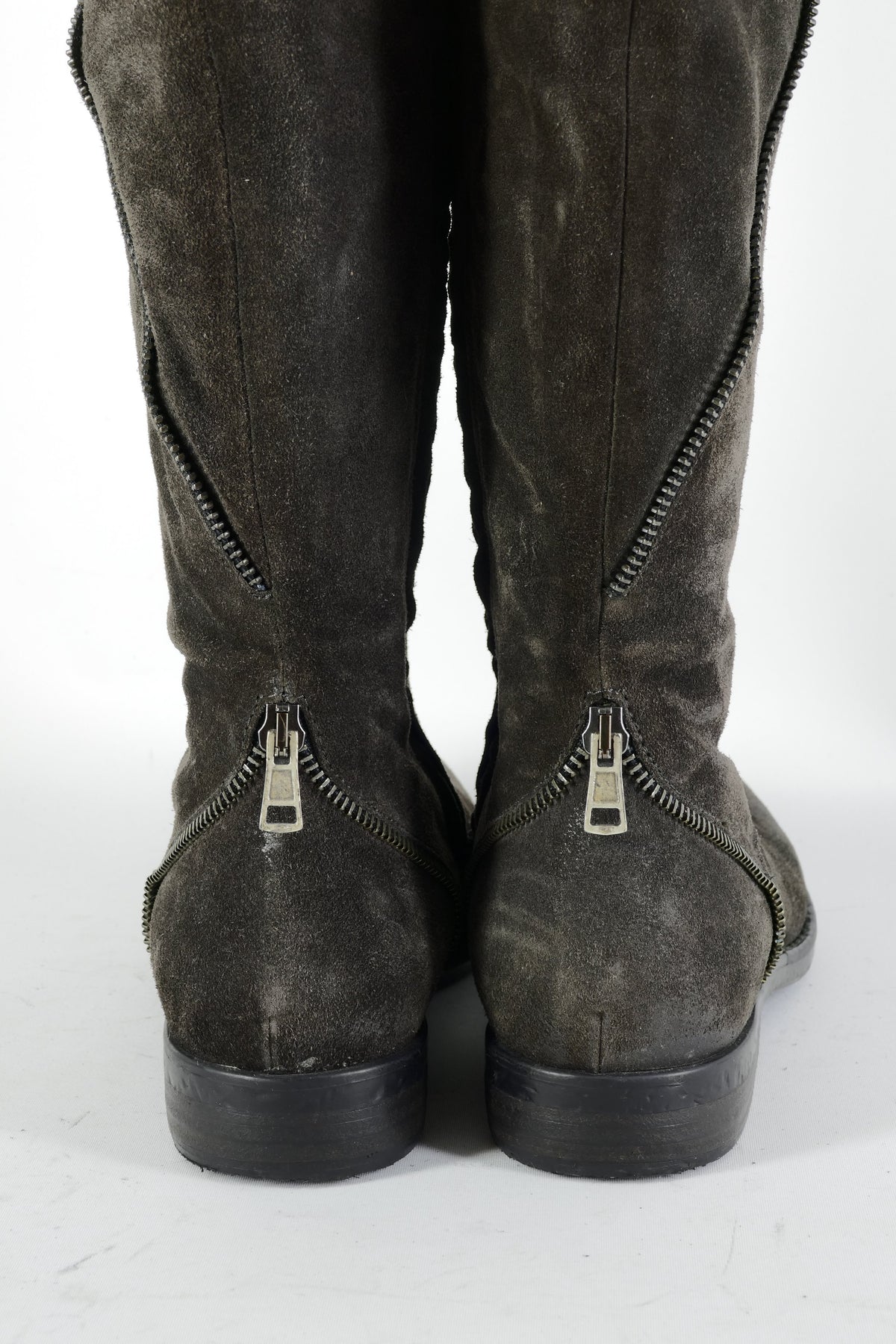 BUUTS FruIT Overknees Wildleder anthrazit 224071-6