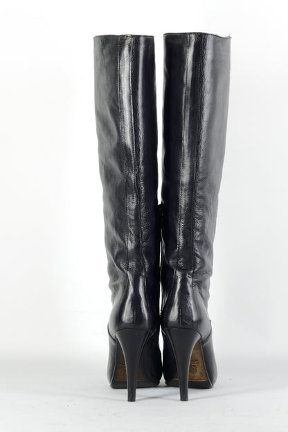 BUUTS Navyboot Stiefel Leder schwarz 224073-5