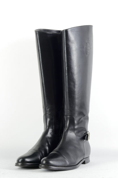 BUUTS Unützer Stiefel Leder schwarz 224074-2