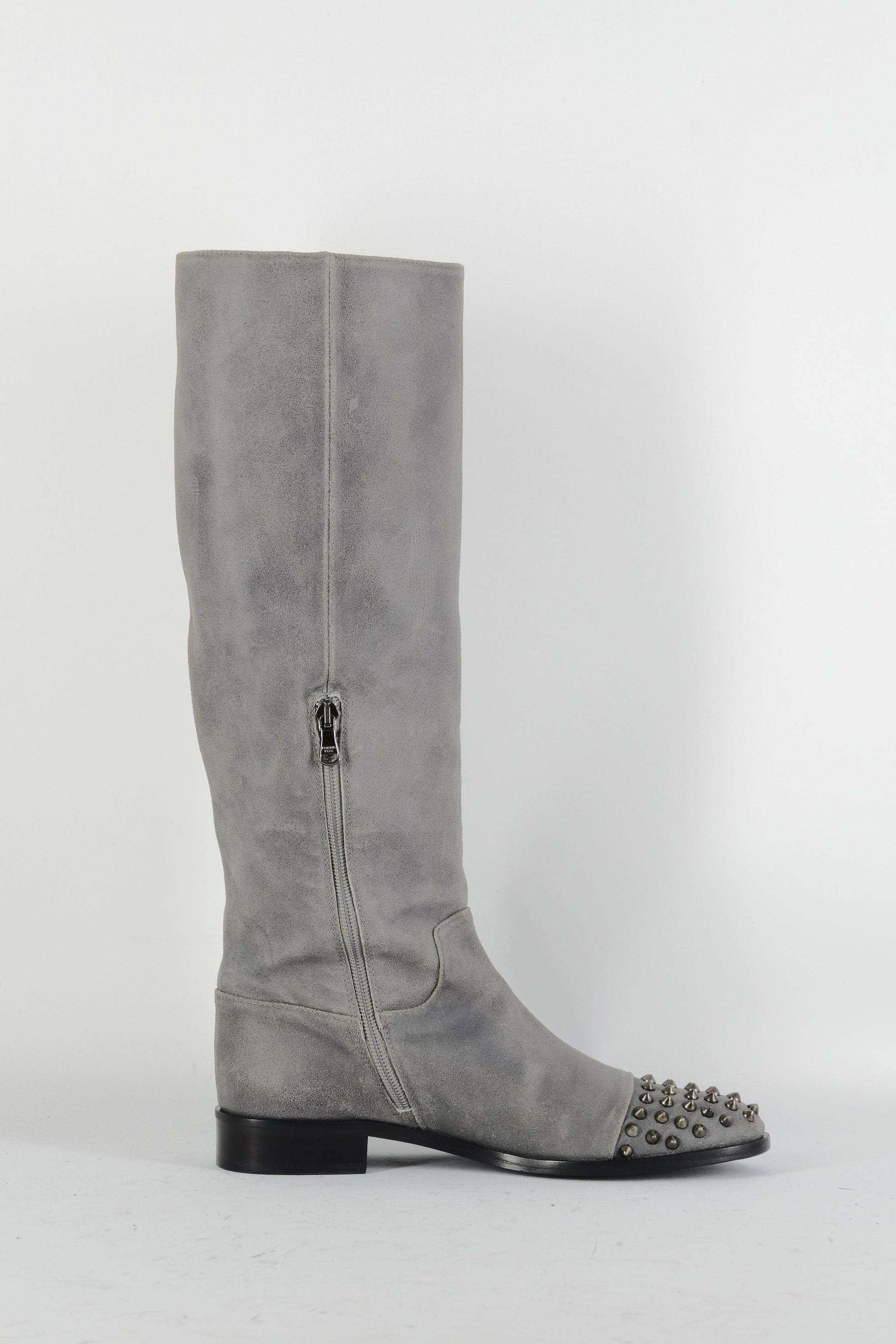 BUUTS Patrizia Pepe Stiefel Wildleder grau 224076-3