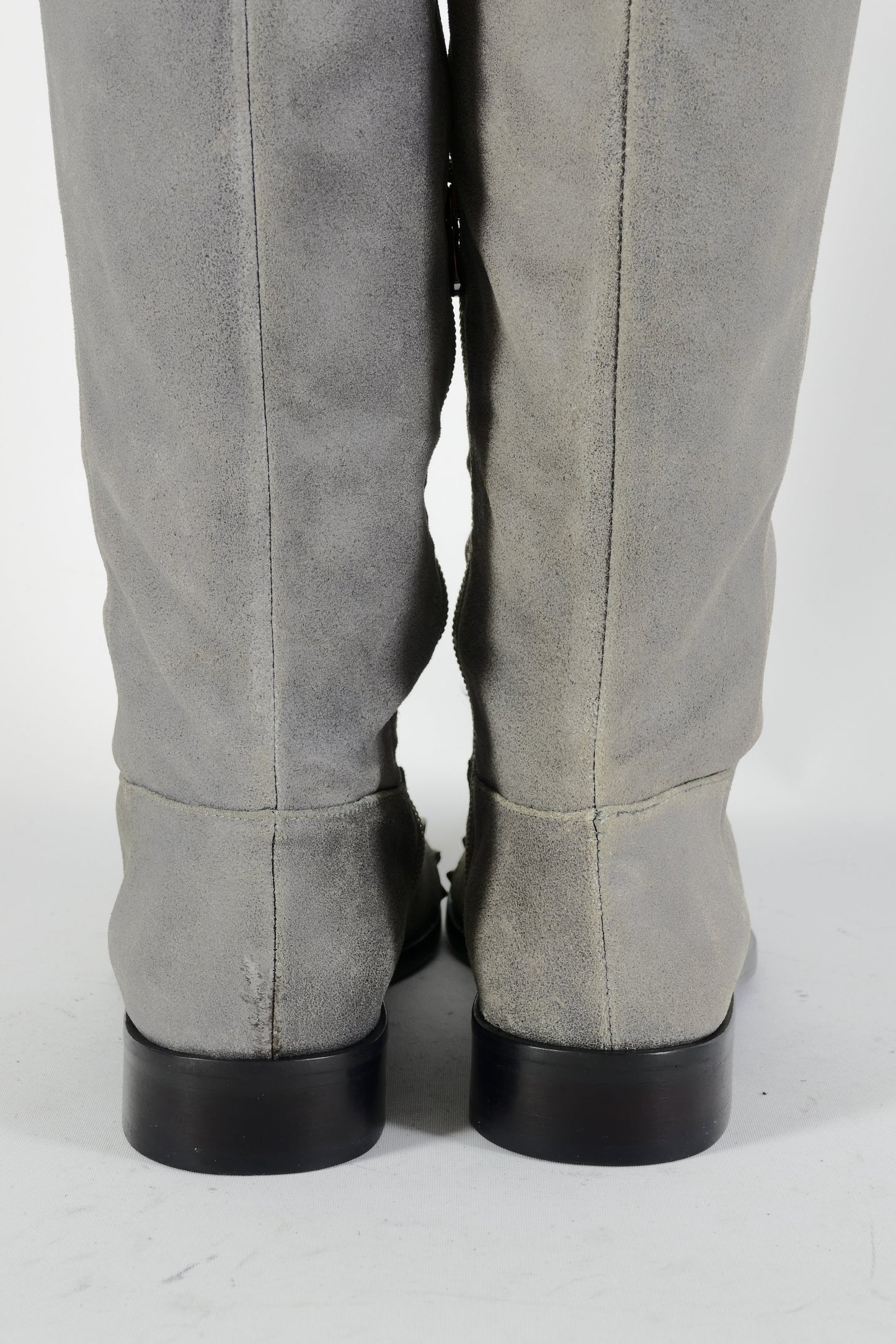BUUTS Patrizia Pepe Stiefel Wildleder grau 224076-6