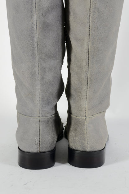 BUUTS Patrizia Pepe Stiefel Wildleder grau 224076-6