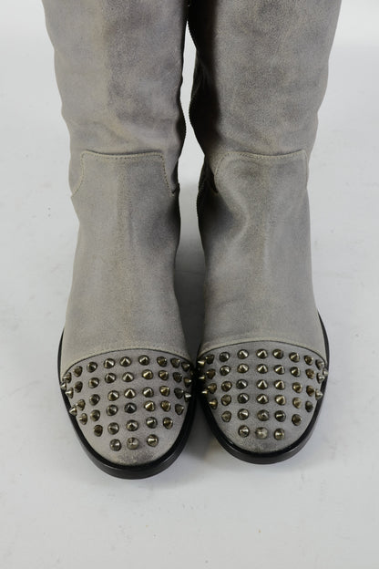 BUUTS Patrizia Pepe Stiefel Wildleder grau 224076-7