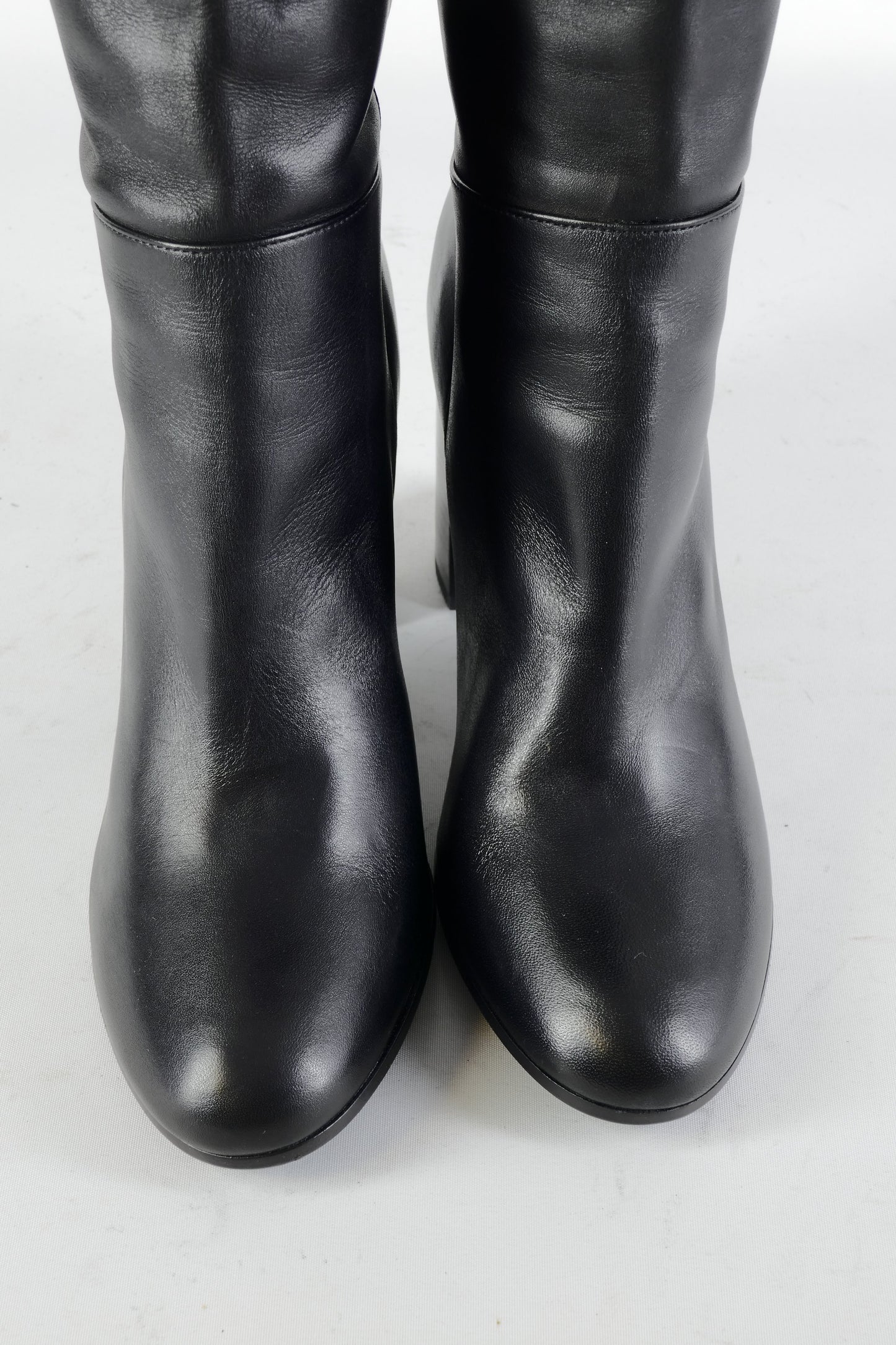BUUTS Maje Overknees Leder schwarz 224077-7