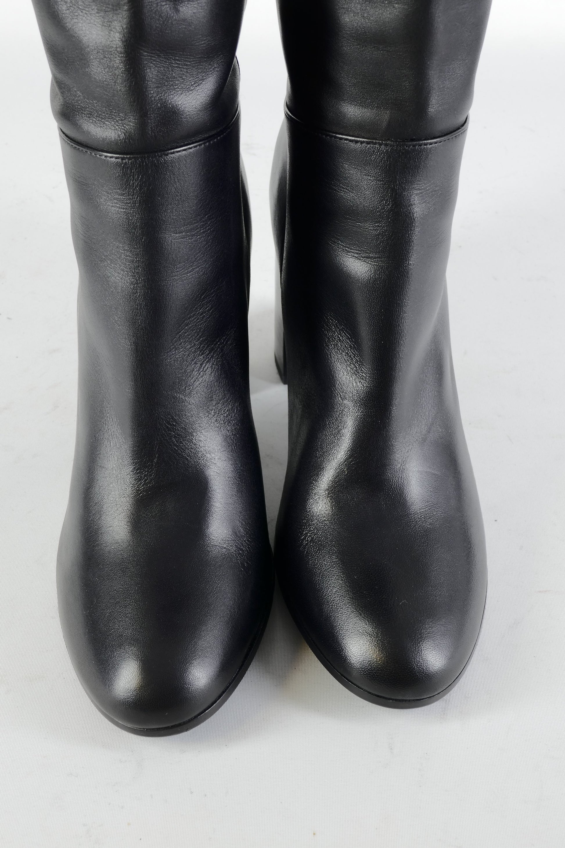 BUUTS Maje Overknees Leder schwarz 224077-7