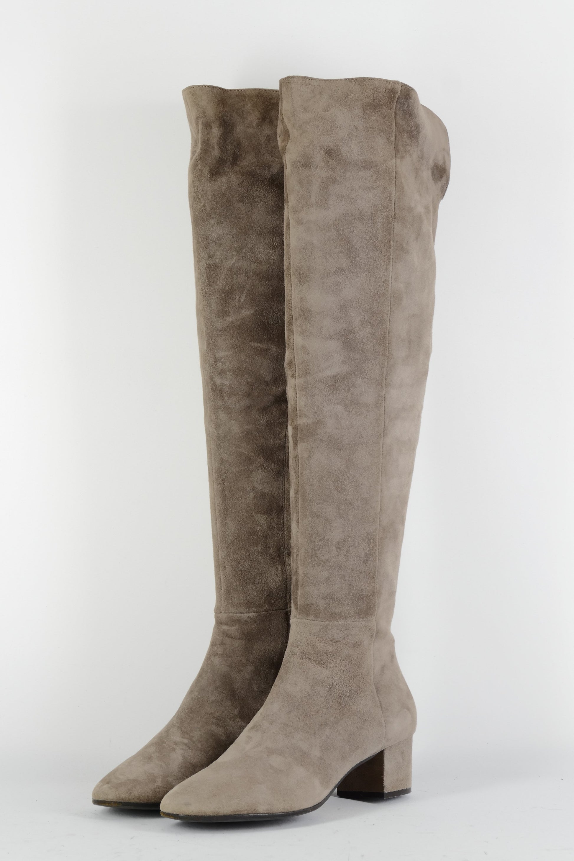 BUUTS The Seller Hohe Stiefel Wildleder grau 224081-2