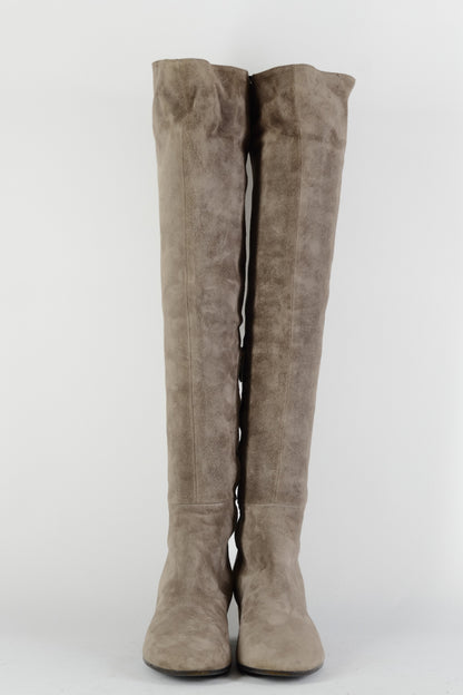 BUUTS The Seller Hohe Stiefel Wildleder grau 224081-4