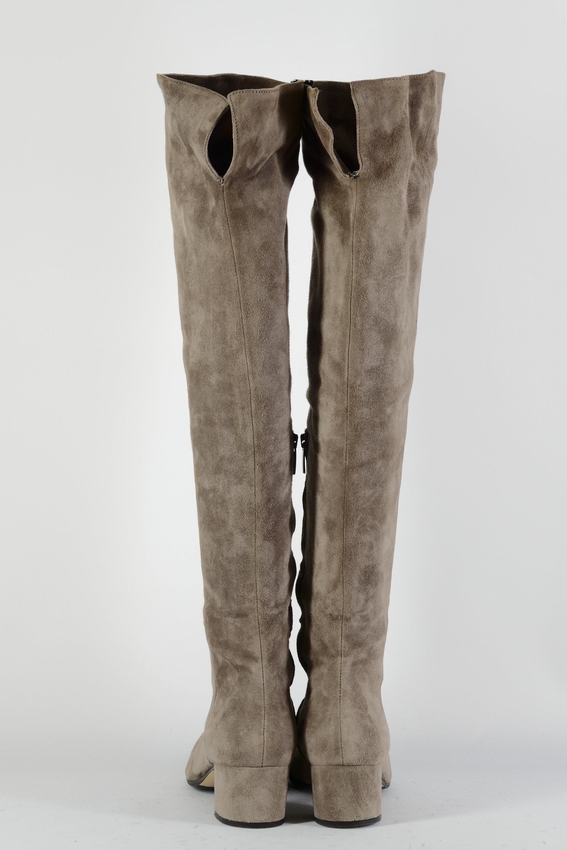 BUUTS The Seller Hohe Stiefel Wildleder grau 224081-5