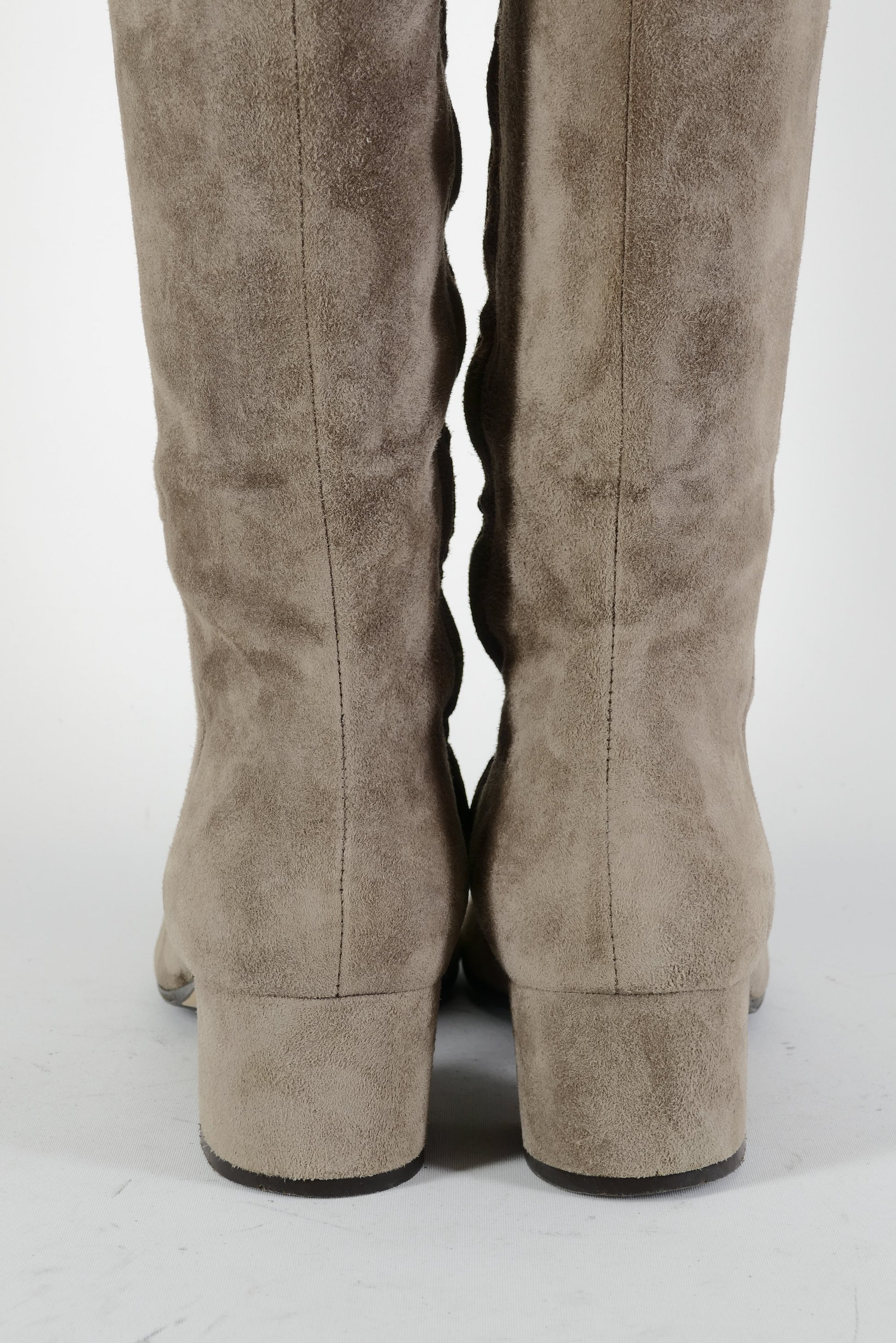 BUUTS The Seller Hohe Stiefel Wildleder grau 224081-6