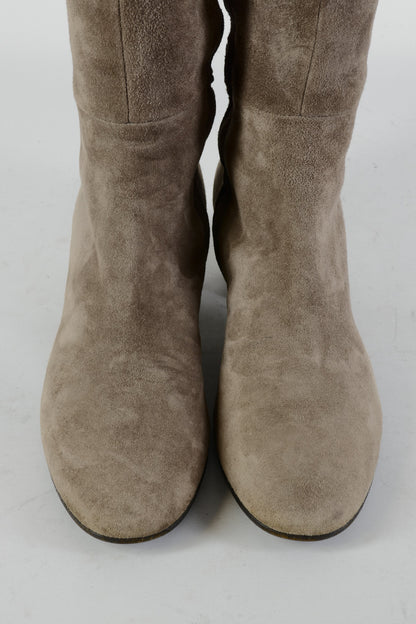 BUUTS The Seller Hohe Stiefel Wildleder grau 224081-7
