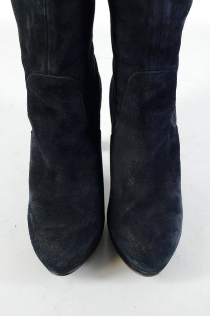 BUUTS L'Amour by Albano Overknees Wildleder schwarz 224082-7