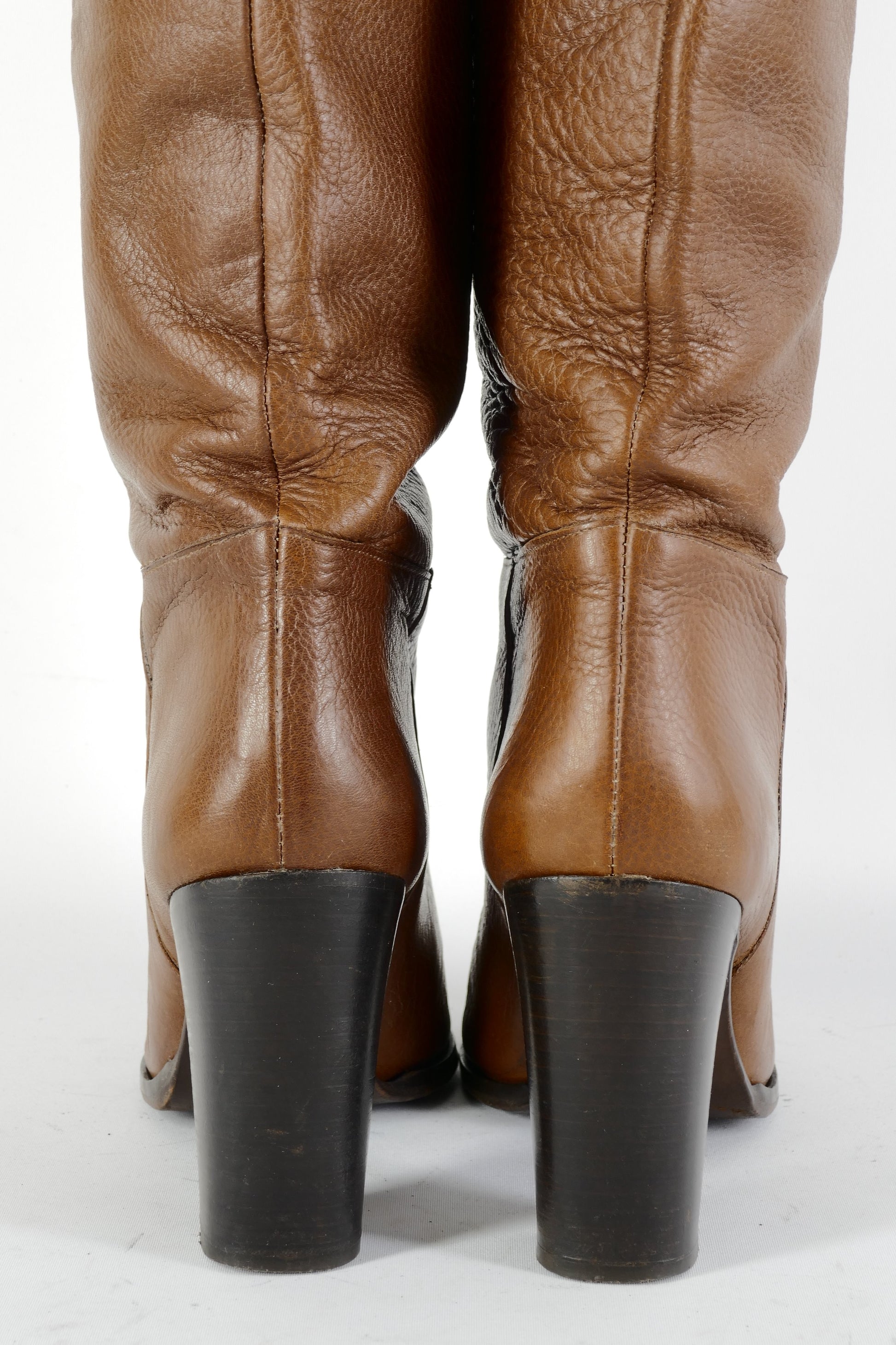 BUUTS Cosmoparis Overknees Leder mittelbraun 224083-6