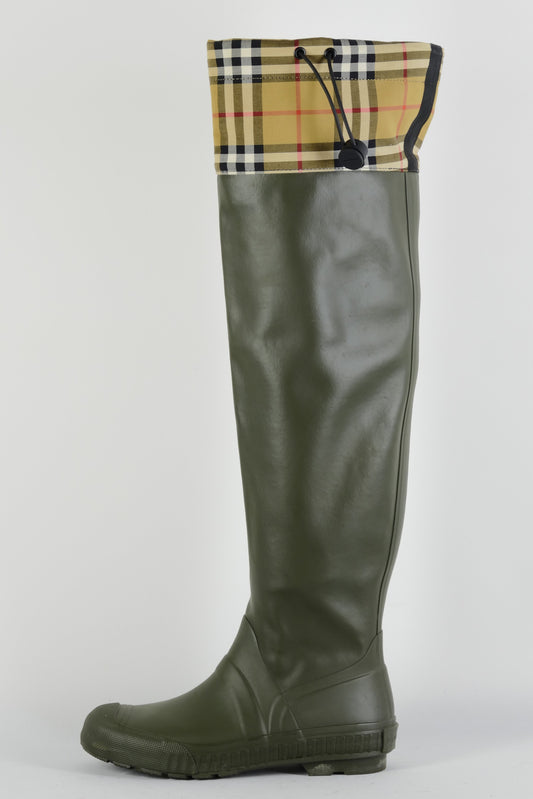 BUUTS Burberry Gummistiefel oliv 224084-1