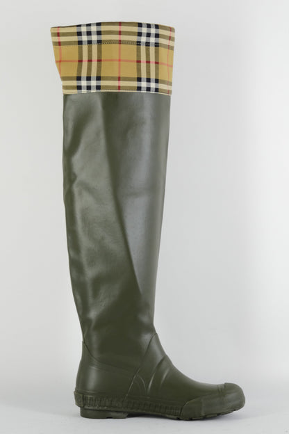 BUUTS Burberry Gummistiefel oliv 224084-3