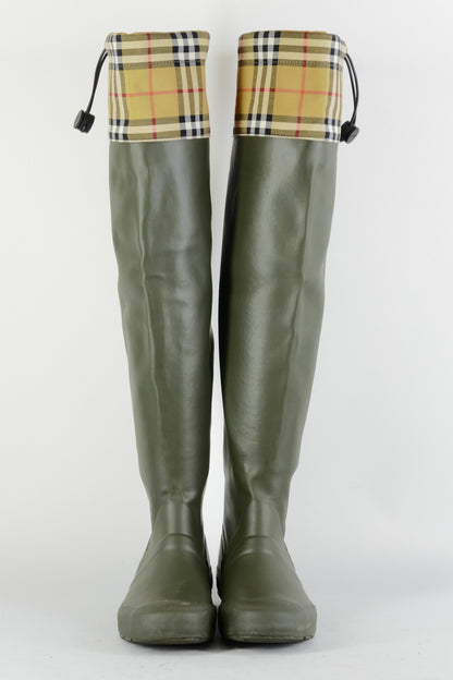 BUUTS Burberry Gummistiefel oliv 224084-4