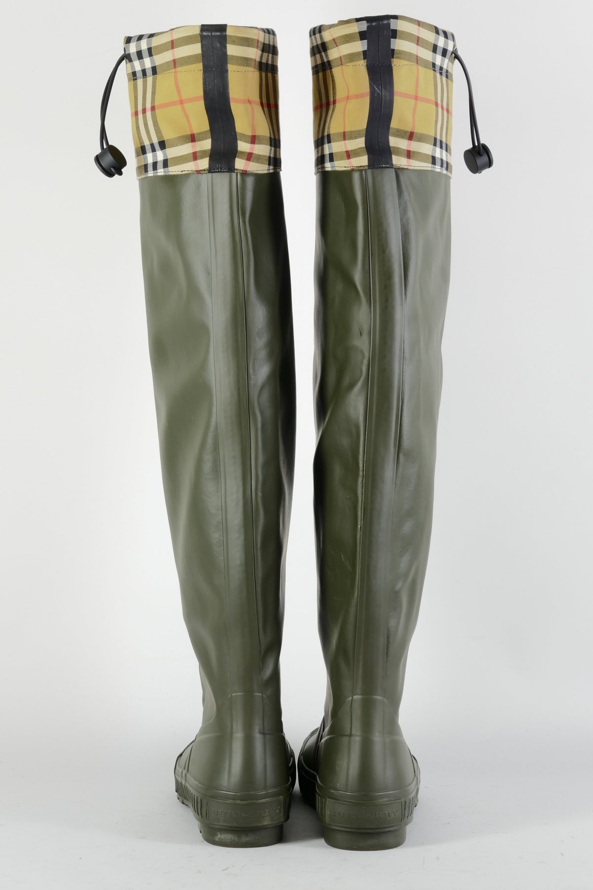 BUUTS Burberry Gummistiefel oliv 224084-5