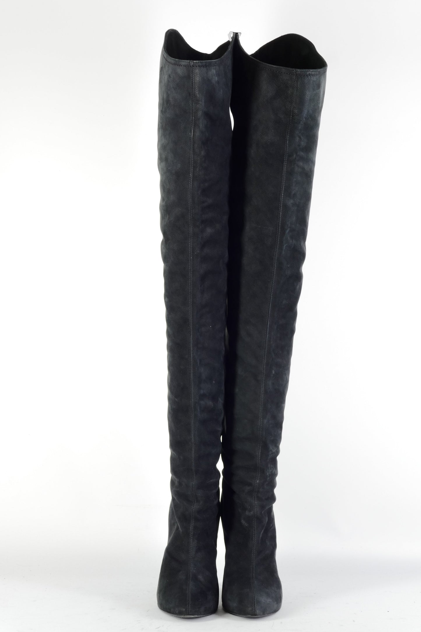 BUUTS Giuseppe Zanotti Overknees Wildleder anthrazit 224085-4