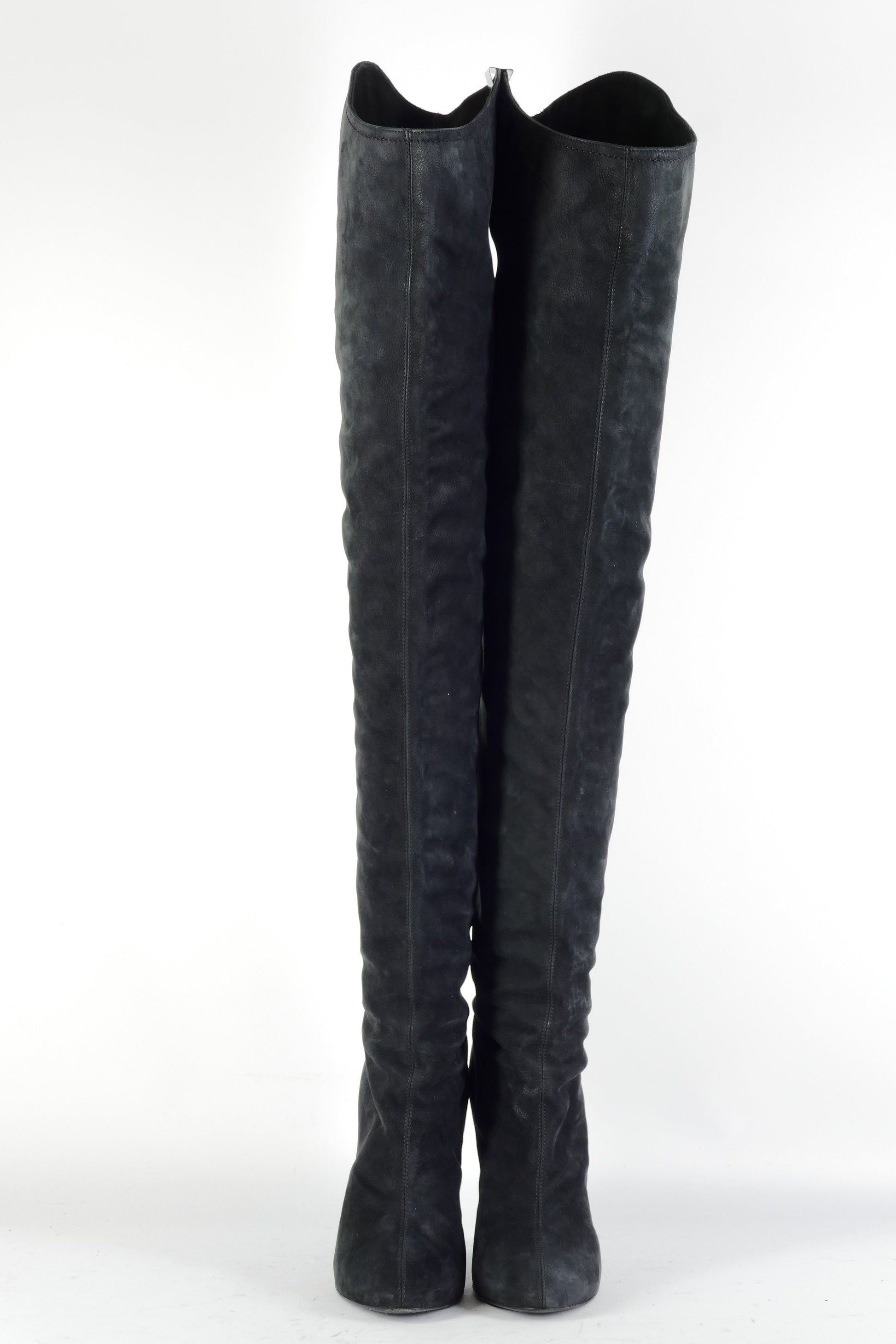 BUUTS Giuseppe Zanotti Overknees Wildleder anthrazit 224085-4