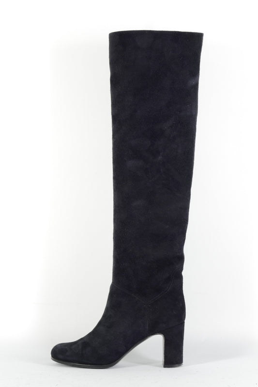 BUUTS L'Autre Chose Hohe Stiefel Wildleder schwarz 224086-1