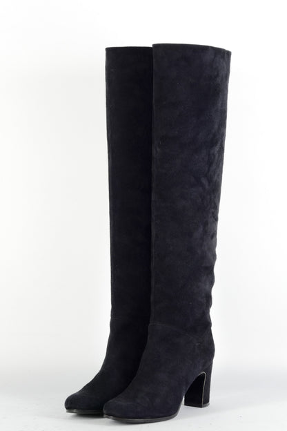 BUUTS L'Autre Chose Hohe Stiefel Wildleder schwarz 224086-2