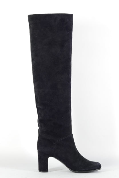 BUUTS L'Autre Chose Hohe Stiefel Wildleder schwarz 224086-3