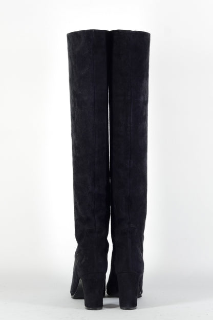 BUUTS L'Autre Chose Hohe Stiefel Wildleder schwarz 224086-5