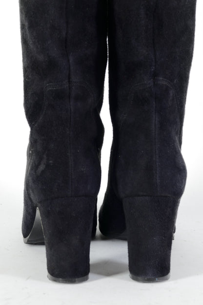 BUUTS L'Autre Chose Hohe Stiefel Wildleder schwarz 224086-6