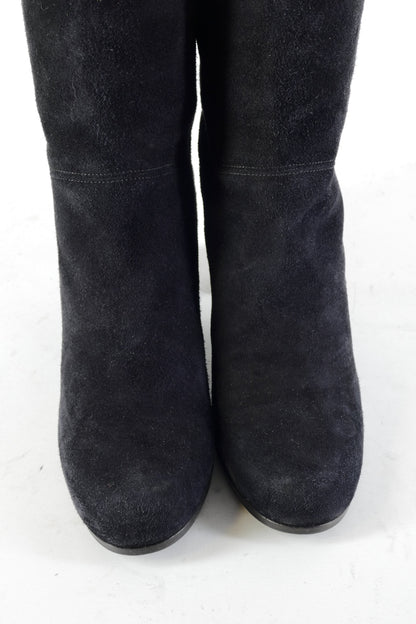 BUUTS L'Autre Chose Hohe Stiefel Wildleder schwarz 224086-7