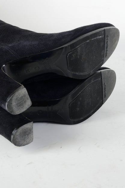 BUUTS L'Autre Chose Hohe Stiefel Wildleder schwarz 224086-8