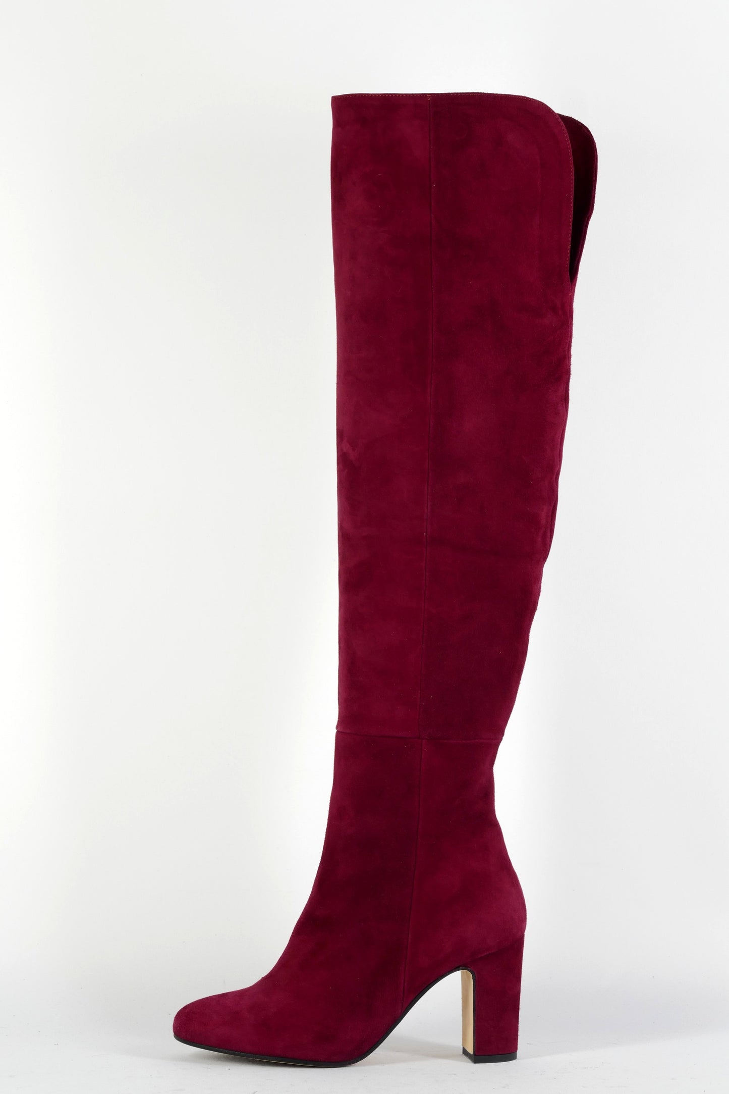 BUUTS Marc Ellis Overknees Wildleder bordeaux 224087-1