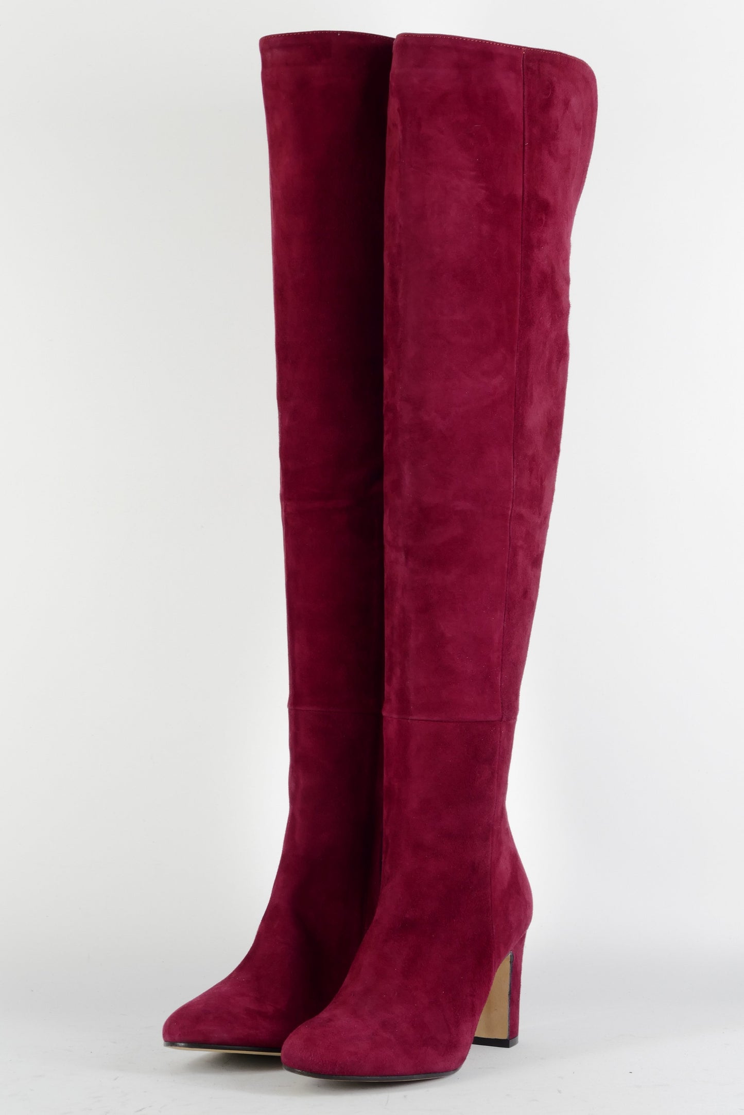 BUUTS Marc Ellis Overknees Wildleder bordeaux 224087-2