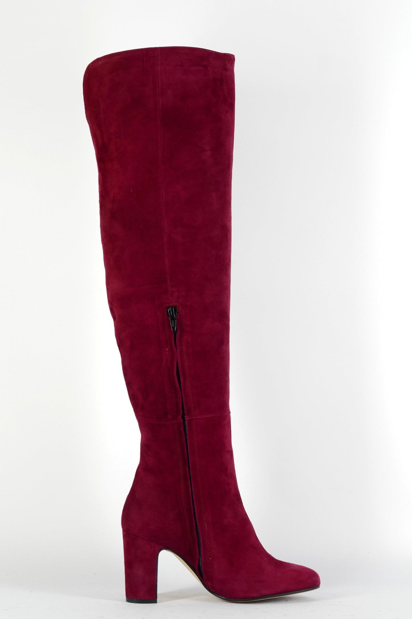 BUUTS Marc Ellis Overknees Wildleder bordeaux 224087-3
