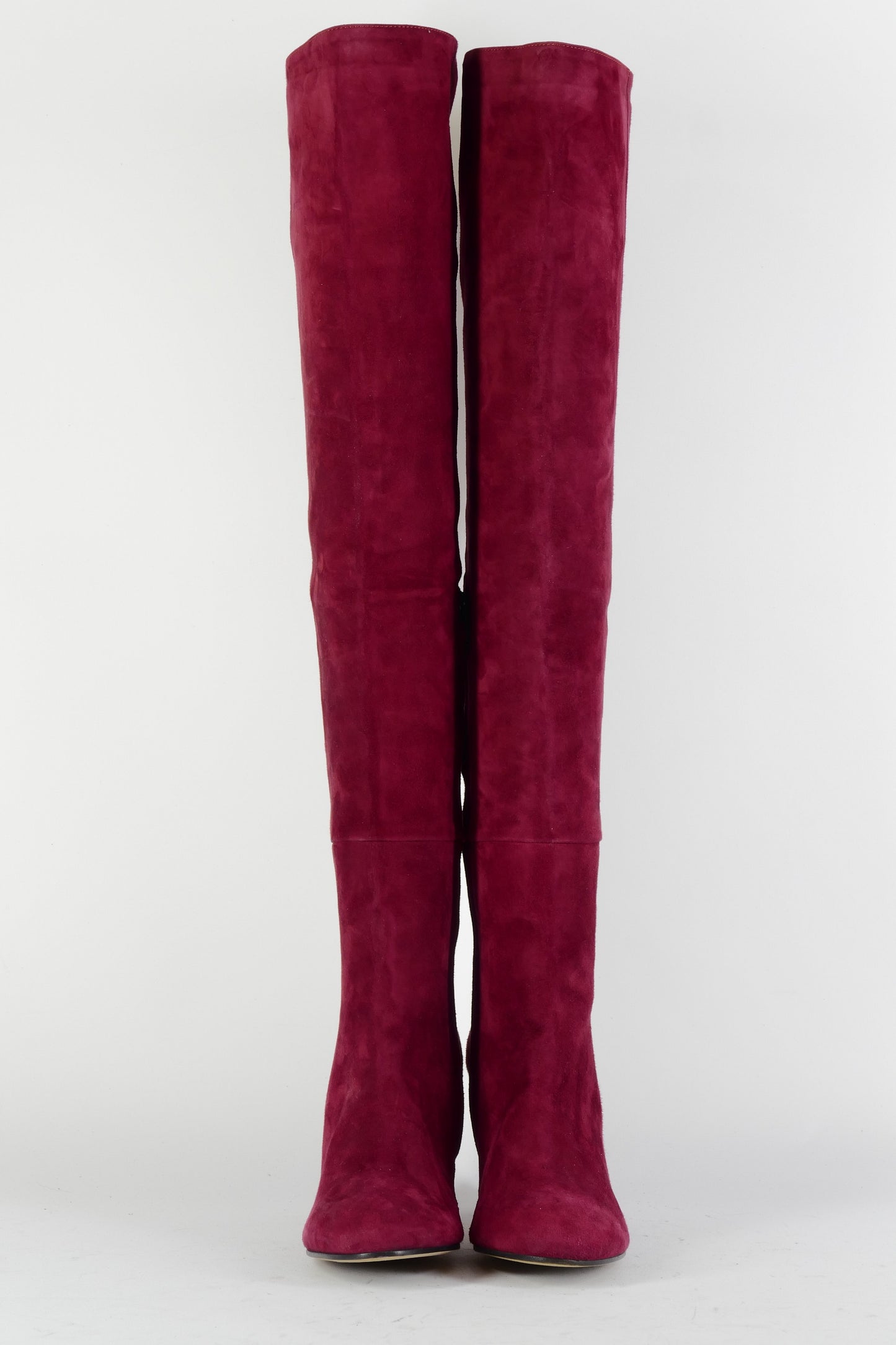 BUUTS Marc Ellis Overknees Wildleder bordeaux 224087-4