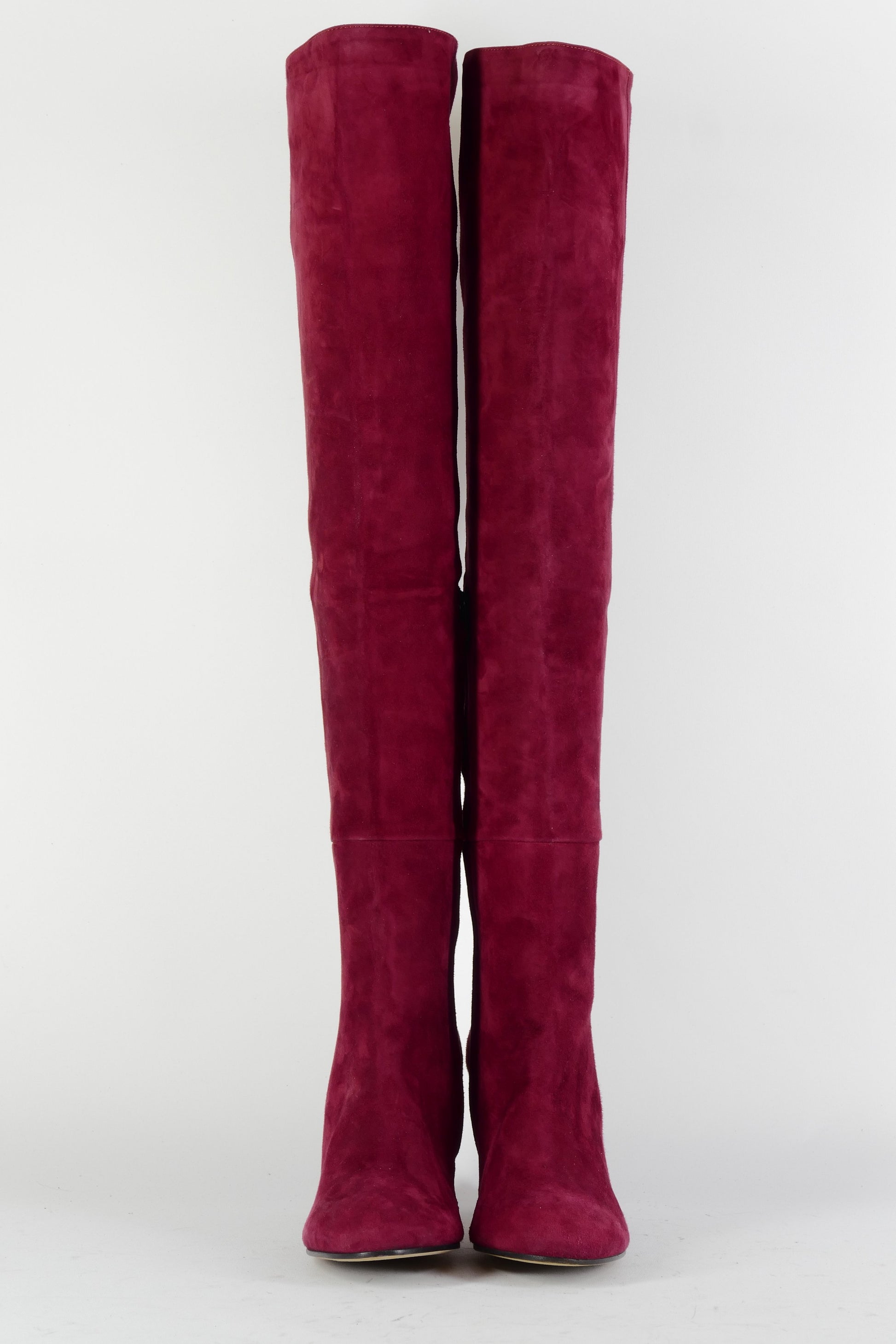 BUUTS Marc Ellis Overknees Wildleder bordeaux 224087-4