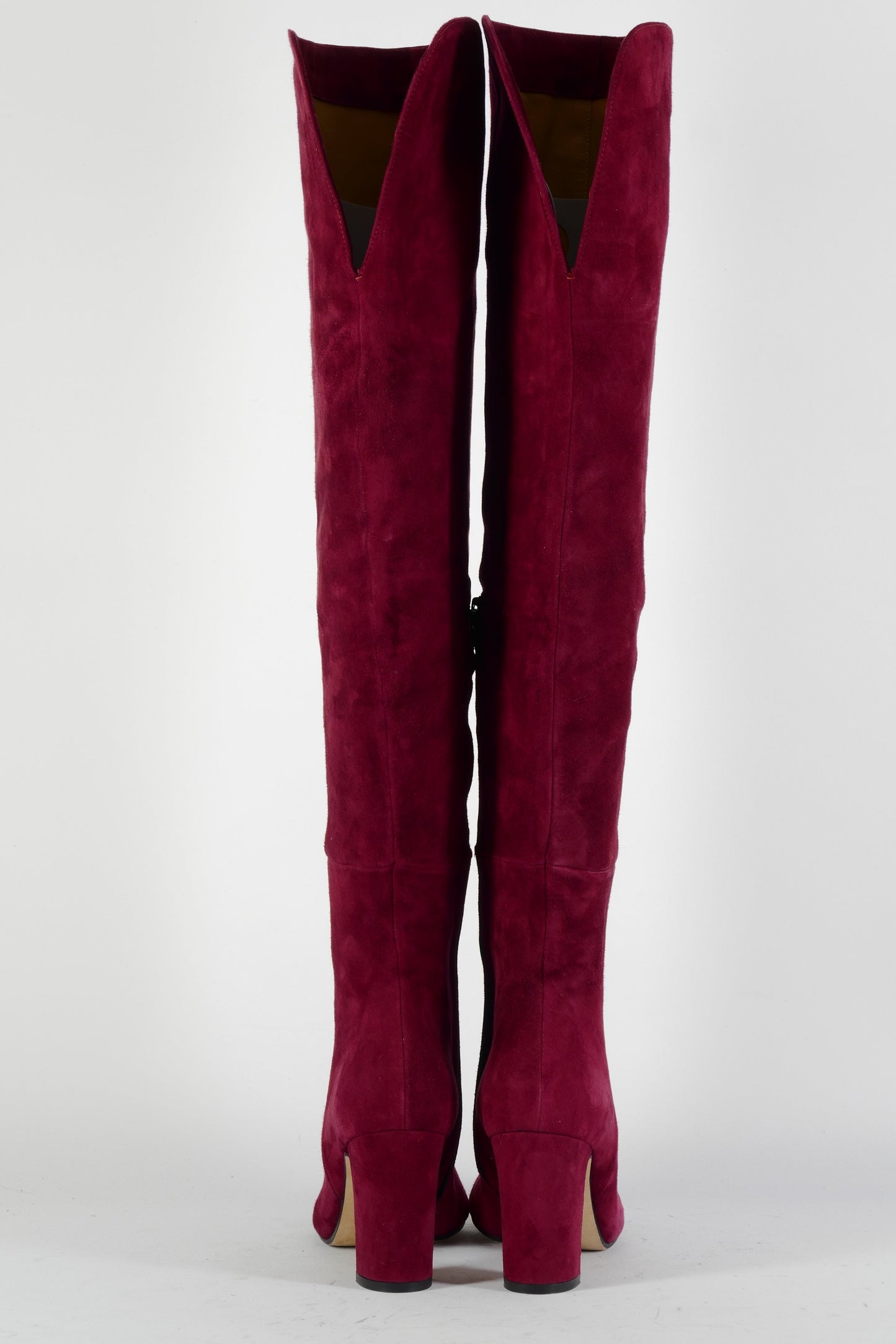BUUTS Marc Ellis Overknees Wildleder bordeaux 224087-5