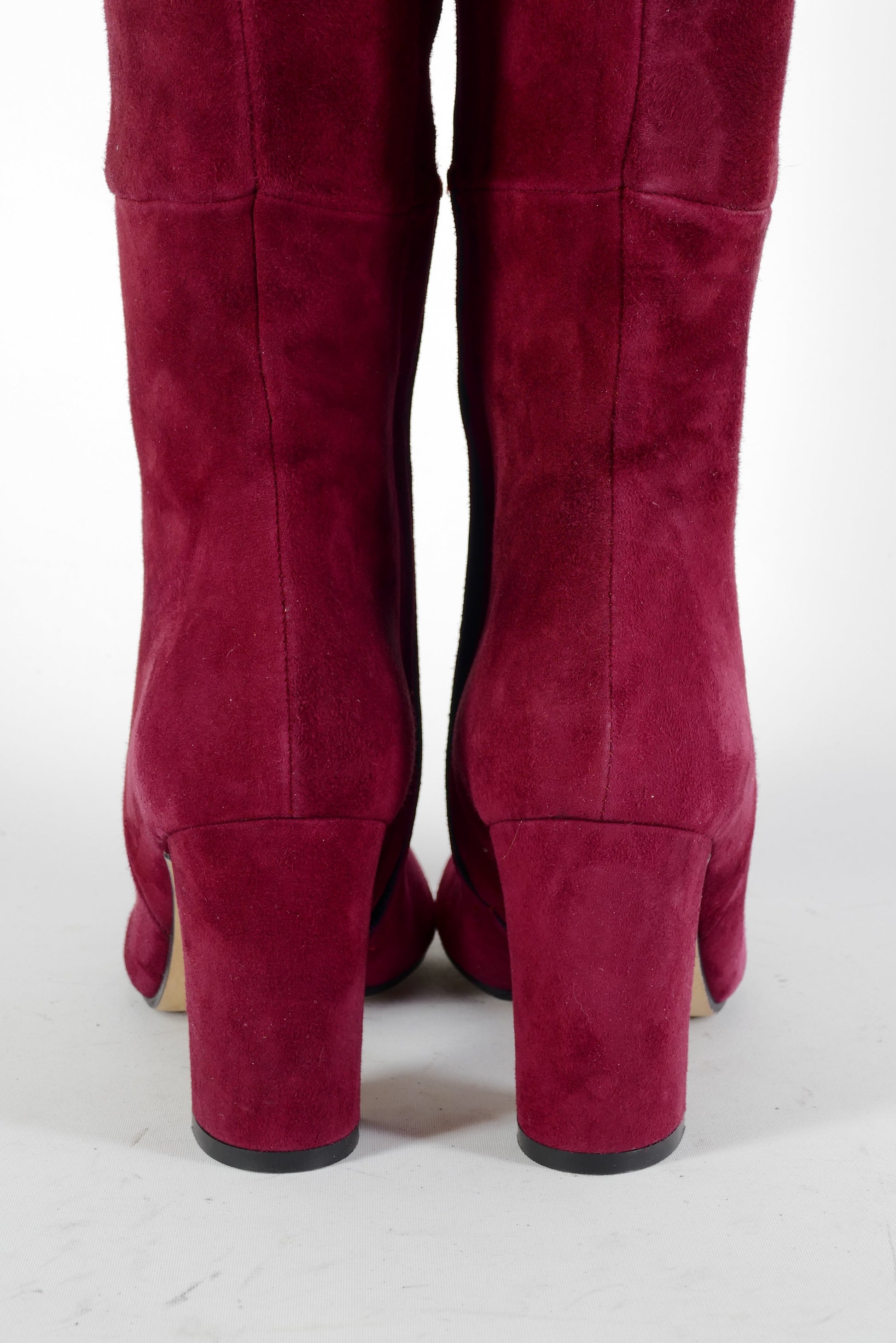 BUUTS Marc Ellis Overknees Wildleder bordeaux 224087-6